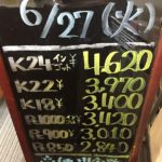 本日も貴金属相場を更新致しました！！高価買取り！！