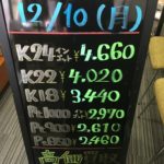 ＼12/10　本日の貴金属相場を更新いたしました！貴金属は大阪屋！／