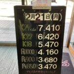 ＜2/21＞高価買取の大阪屋！本日の金プラチナ買取価格をお知らせします！