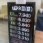 ＜7/23＞高価買取の大阪屋！本日の金プラチナ買取価格をお知らせします！