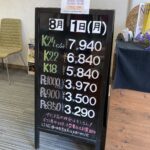 ＜8/1＞高価買取の大阪屋！本日の金プラチナ買取価格をお知らせします！