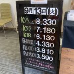 ＜9/13＞高価買取の大阪屋！本日の金プラチナ買取価格をお知らせします！