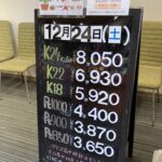 ＜12/24＞高価買取の大阪屋！本日の金プラチナ買取価格をお知らせします！