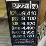 ＜8/22＞高価買取の大阪屋！本日の金プラチナ買取価格をお知らせします！