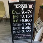 ＜8/27＞高価買取の大阪屋！本日の金プラチナ買取価格をお知らせします！